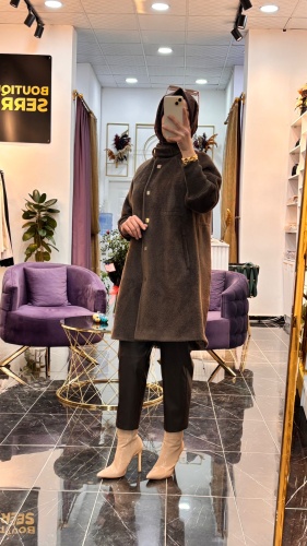 Ghisa Angora Kaban Kahverengi
