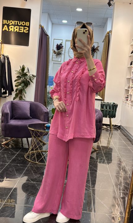 Ghisa Tensel Takım Pembe